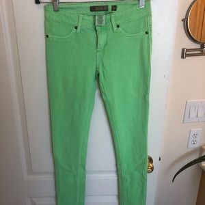 Bright Green Skinny Jeans